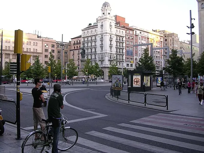 La justicia prohibe la circulación de bicicletas por cientos de calles de Zaragoza