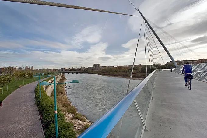 Cycling Waterways: el proyecto europeo que lidera Zaragoza para impulsar carriles bici a lo largo de ríos y canales