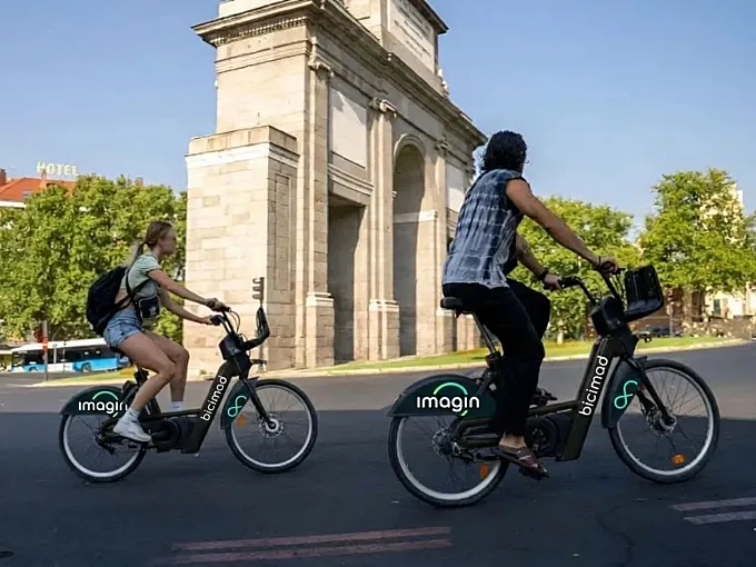 Bicimad estrena patrocinio: Imagin inyectará 1,8 millones de euros al sistema de bici pública de Madrid