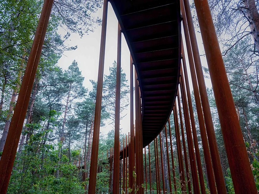 Uno de los objetivos era “crear proyectos ciclistas únicos que fortalezcan la experiencia paisajística” (Visit Limburg). Foto: Luc Daelemans.