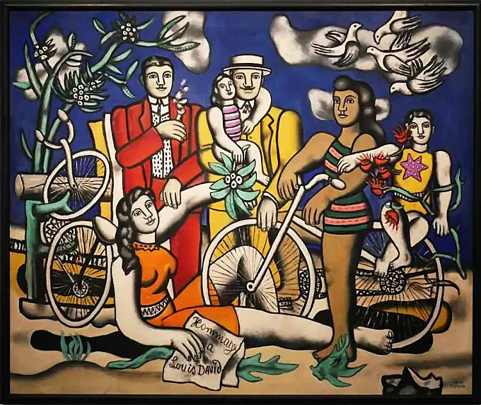 Fernand Léger: ciclistas de otro mundo