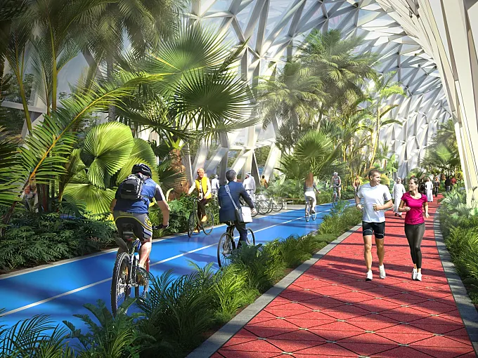 'The Loop', la maravilla ciclista de Dubái