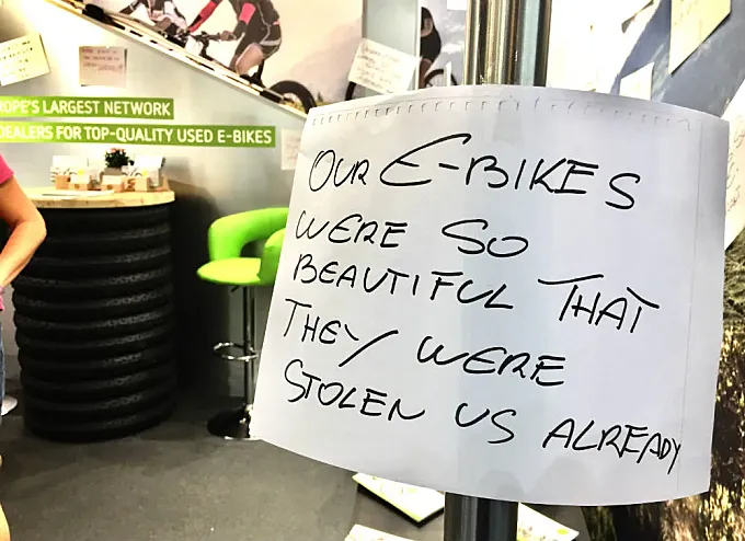 Eurobike: roban bicicletas por valor de 25.000 euros