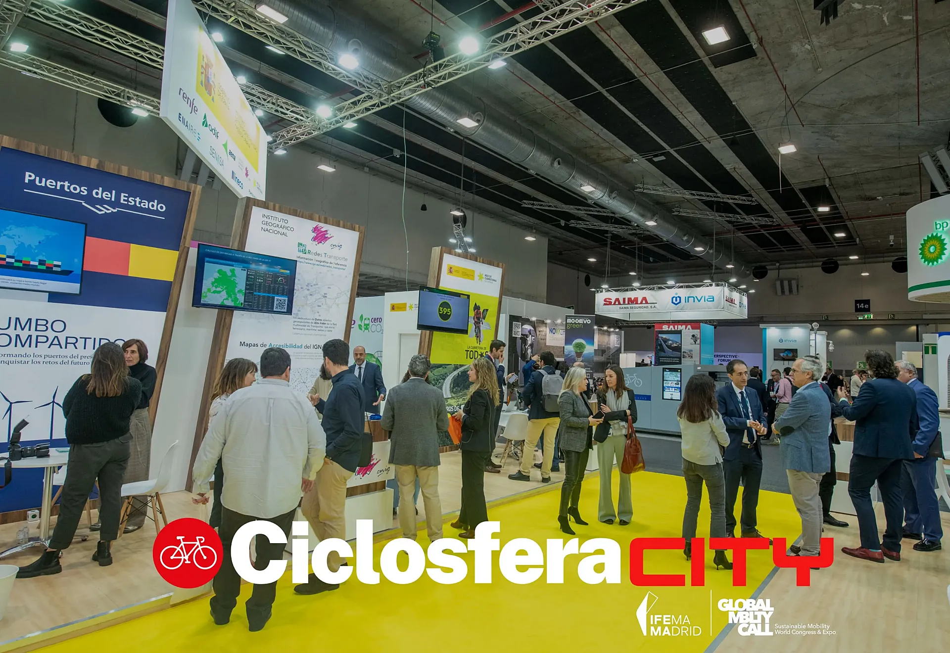 El Global Mobility Call que se celebra en IFEMA es uno de los eventos más importantes a nivel internacional relacionados con la movilidad y, si quieres, puedes venir a exponer con nosotros.