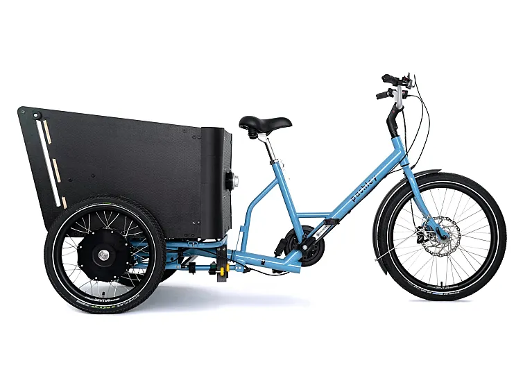 Pashley sorprende con un triciclo de carga eléctrico sin cadena