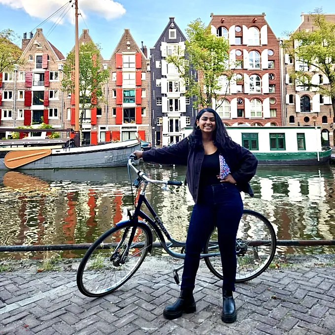 Ciclistas de aquí: Shefali Bharati
