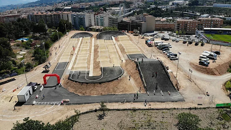 Circuito de BMX de Alcoy (fotos: bmxalcoy.es).