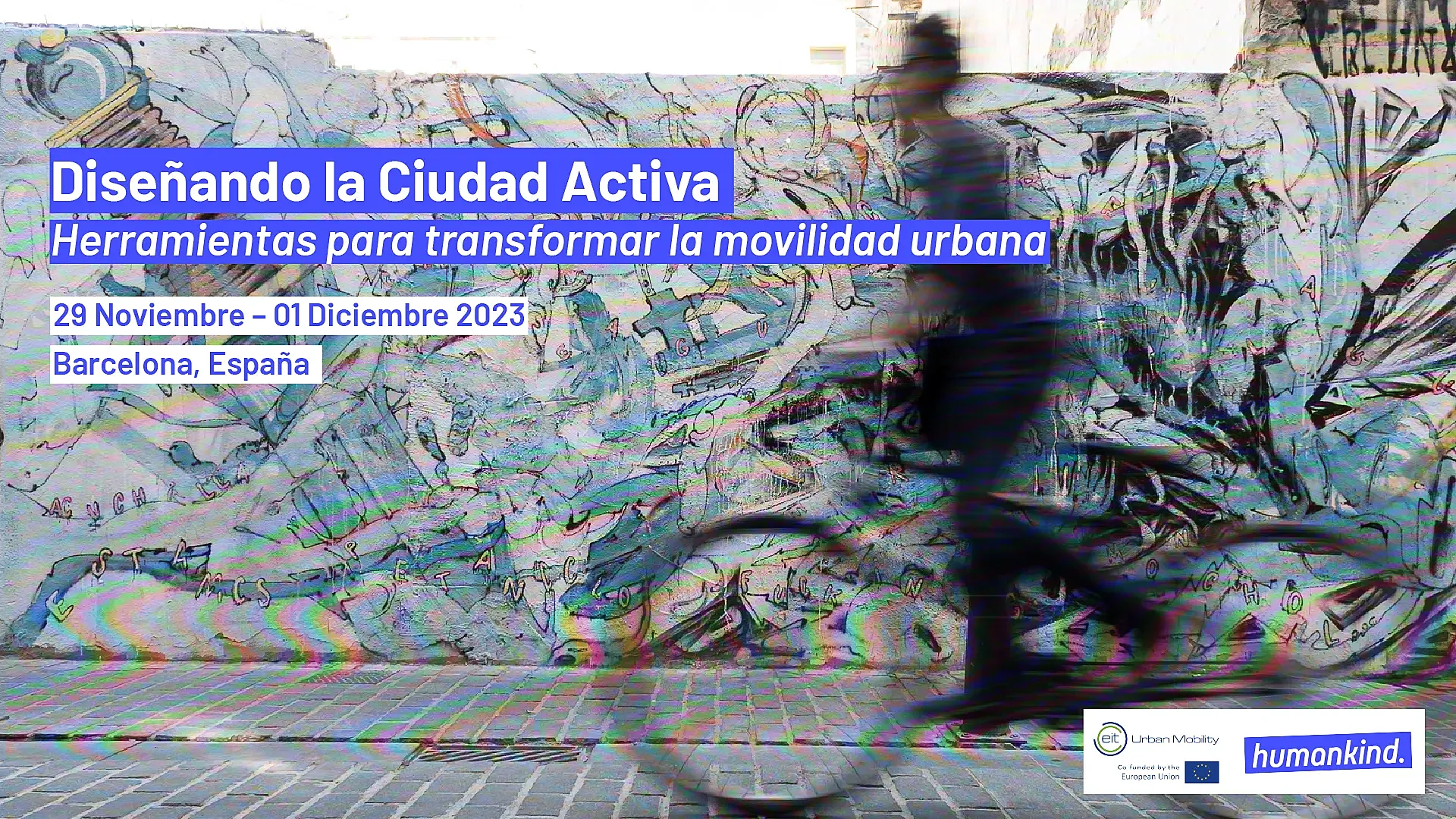 'Diseñando la Ciudad Activa' se celebrará en Barcelona.