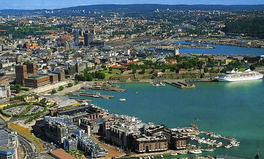 Panorámica de Oslo.