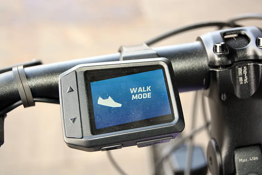 "Walk Mode" para que sea más sencillo caminar con la bicicleta.