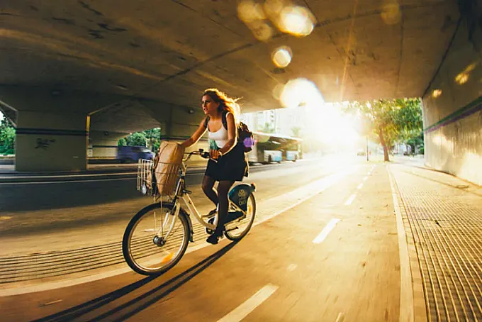 Cinco cosas que aprendes al moverte en bicicleta