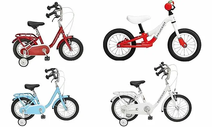 Así es la nueva línea de bicicletas infantiles vintage de Peugeot