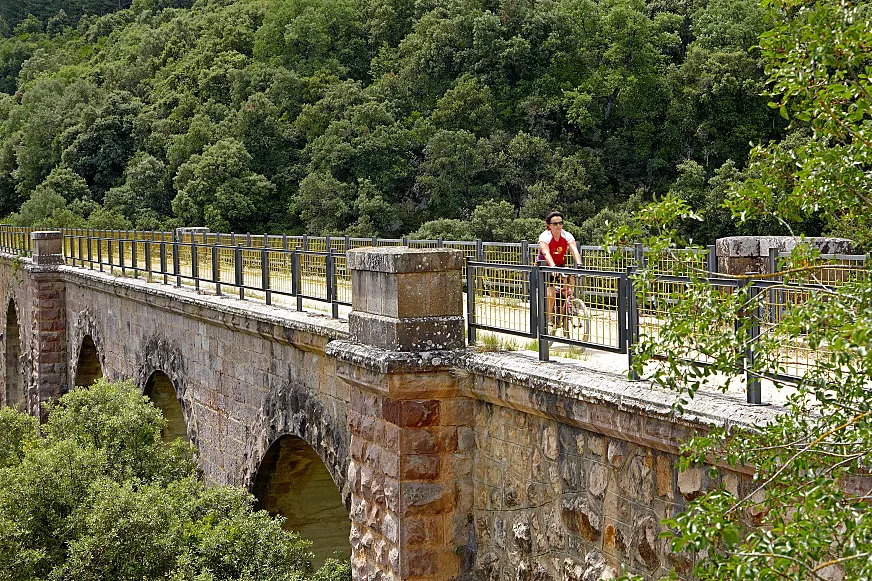 Camino Natural Vía Verde del Ferrocarril Vasco Navarro (foto: Javier Campos)