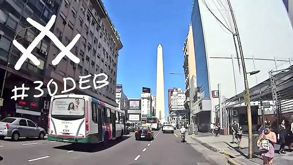 30 Días en Bici, también en Buenos Aires.