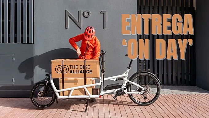 The Bike Alliance suministra a tiendas en Barcelona en menos de 6 horas con el servicio "On Day"