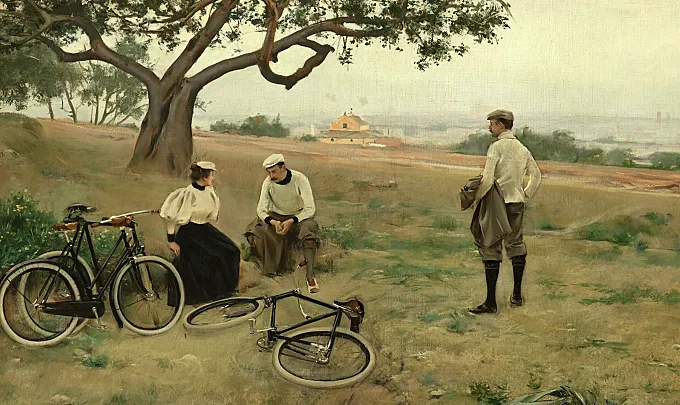 Ultimátum: 'El descanso de los ciclistas' (Ramón Casas, 1896)