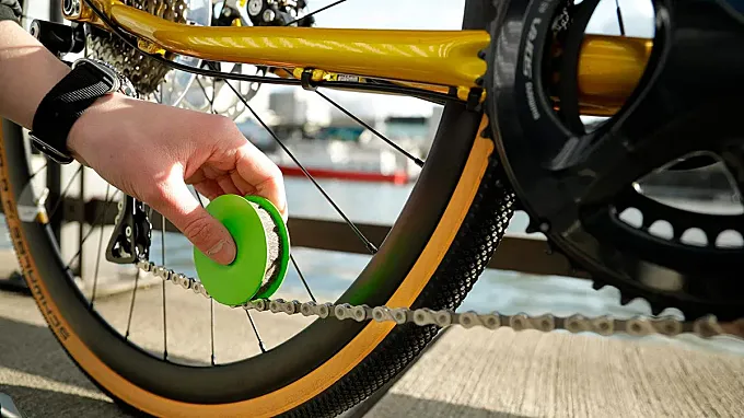 Green Disc: engrasa la cadena de la bici sin mancharte las manos