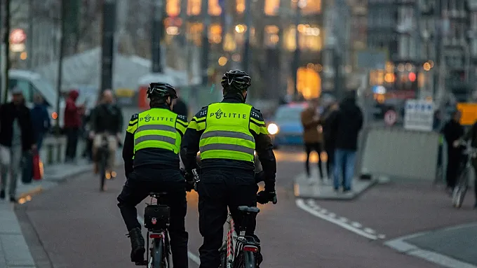 La Policía holandesa, premiada por fomentar el uso de la bicicleta entre sus empleados
