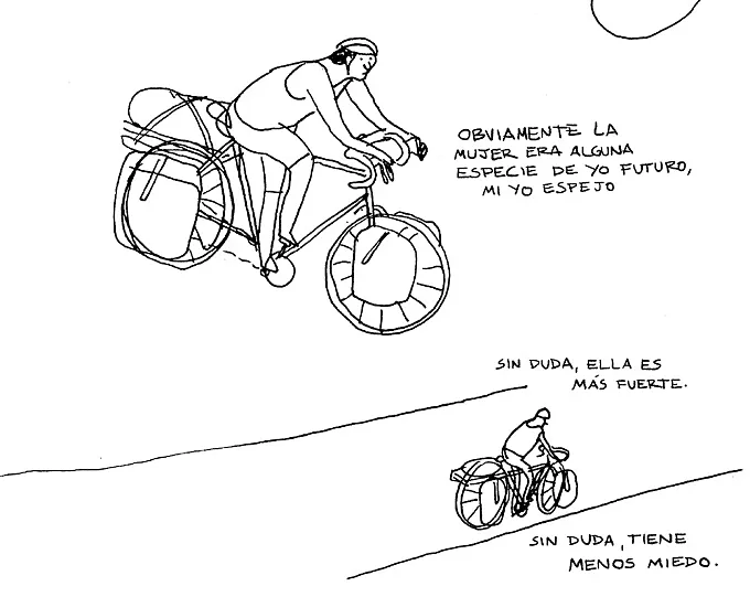 'Tú, una bici y la carretera': una novela gráfica para soñar… y pedalear