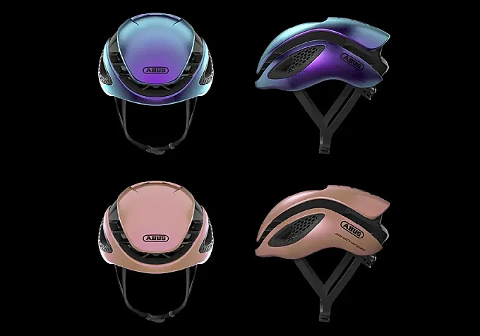 El casco de ABUS que cambia de color según desde dónde se mire