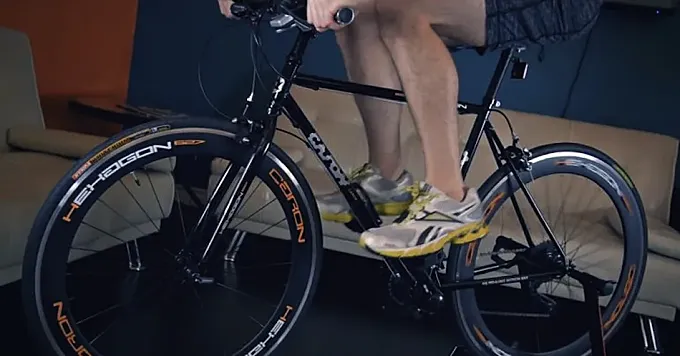 Caron: la bicicleta en la que puedes pedalear de seis formas diferentes