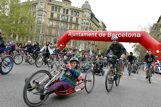Barcelona: así será la Fiesta de la Bici del 24 de marzo