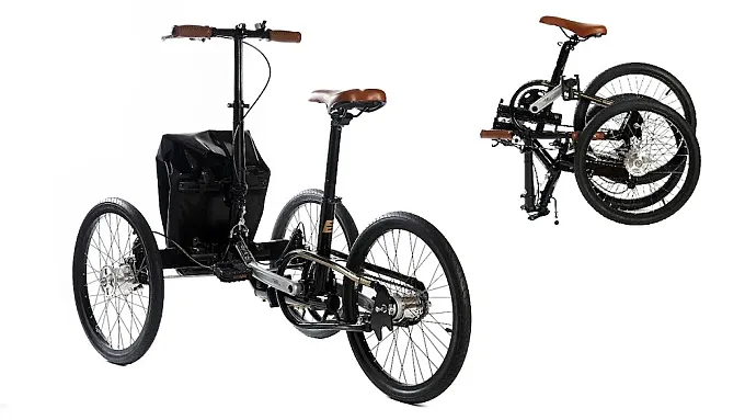 Etnnic Folding Trike: el triciclo plegable más ligero del mundo
