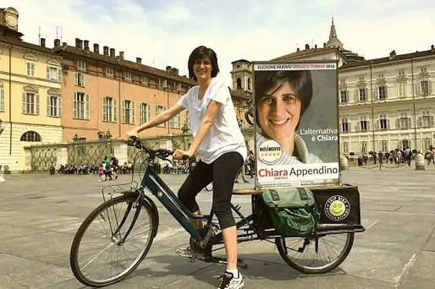 Chiara Appendino, la nueva regidora de Turín.