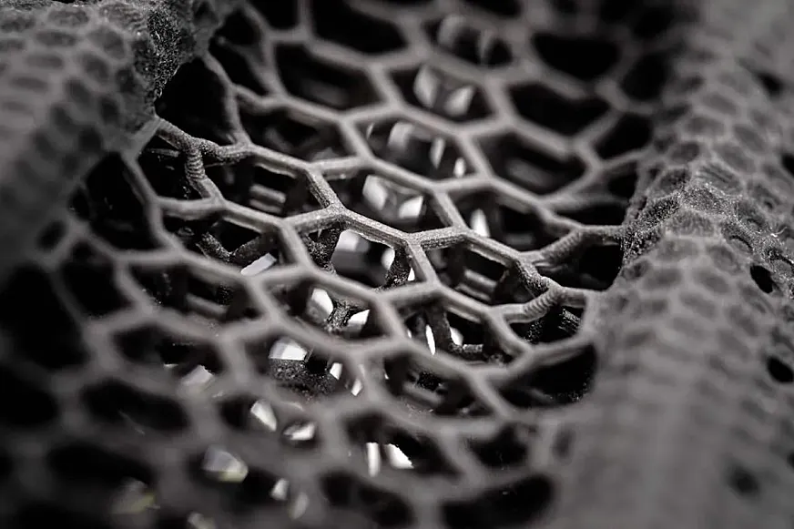 Así es la sorprendente tecnología de este sillín impreso en 3D.