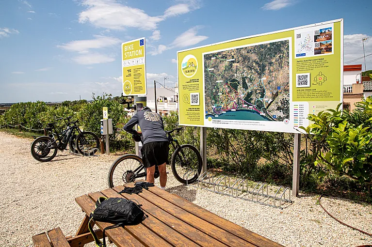 Camper Park Playas de Luz inaugura un 'Cycling Center' pionero en la costa de Huelva