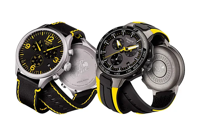 Tissot presenta dos relojes exclusivos inspirados en el Tour de Francia