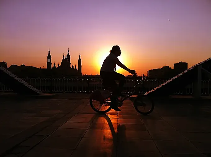 Uno de cada cinco zaragozanos ya va en bicicleta al trabajo
