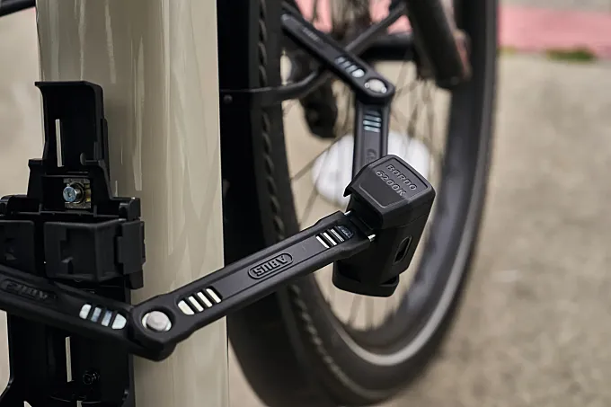 Prueba del candado plegable ABUS BORDO 6200K/90 + soporte SH
