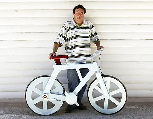 Ecología revolucionaria: la bicicleta de cartón