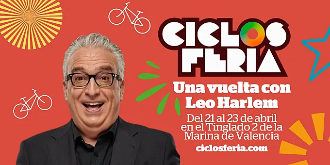 Ven a pedalear con Leo Harlem a Ciclosferia Valencia