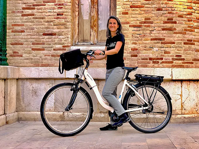 "Hasta que no pruebas una e-bike no eres consciente de hasta qué punto te cambia la vida" (Nerea Monforte)