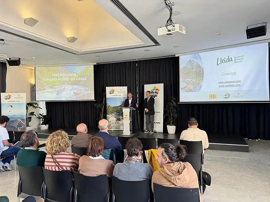 Presentación de la oferta de turismo activo del Patronato de Turismo de LLeida en Madrid